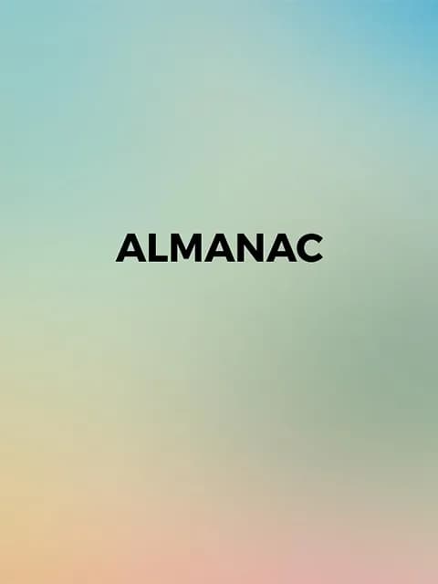Almanac
