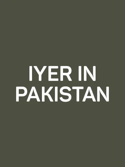 Iyer In Pakistan