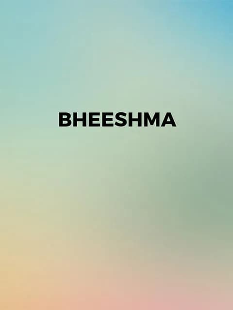 Bheeshma