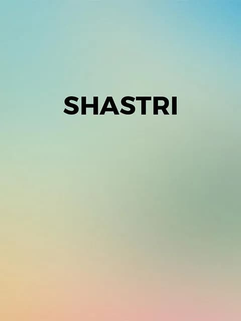 Shastri