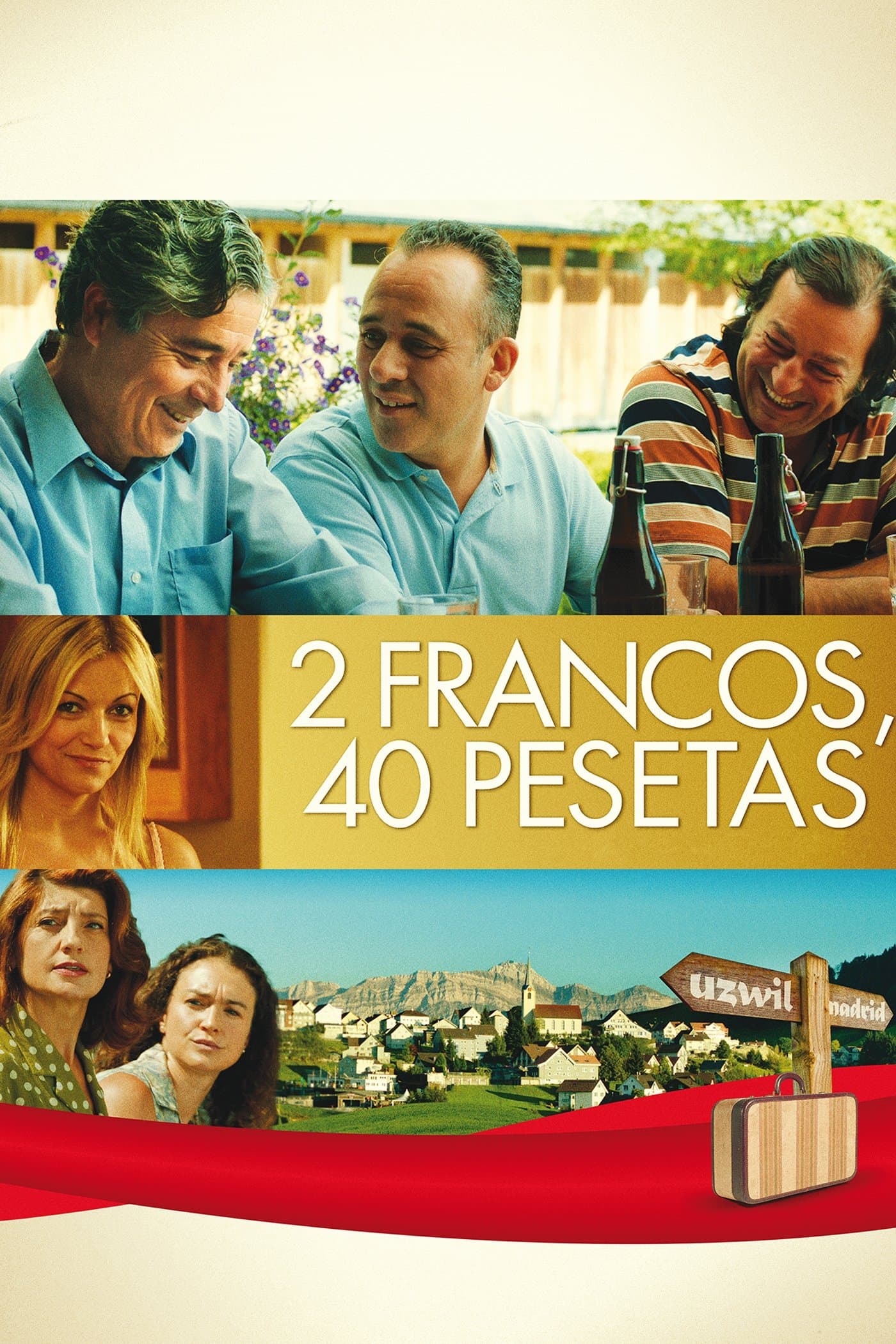 2 Francs, 40 Pesetas