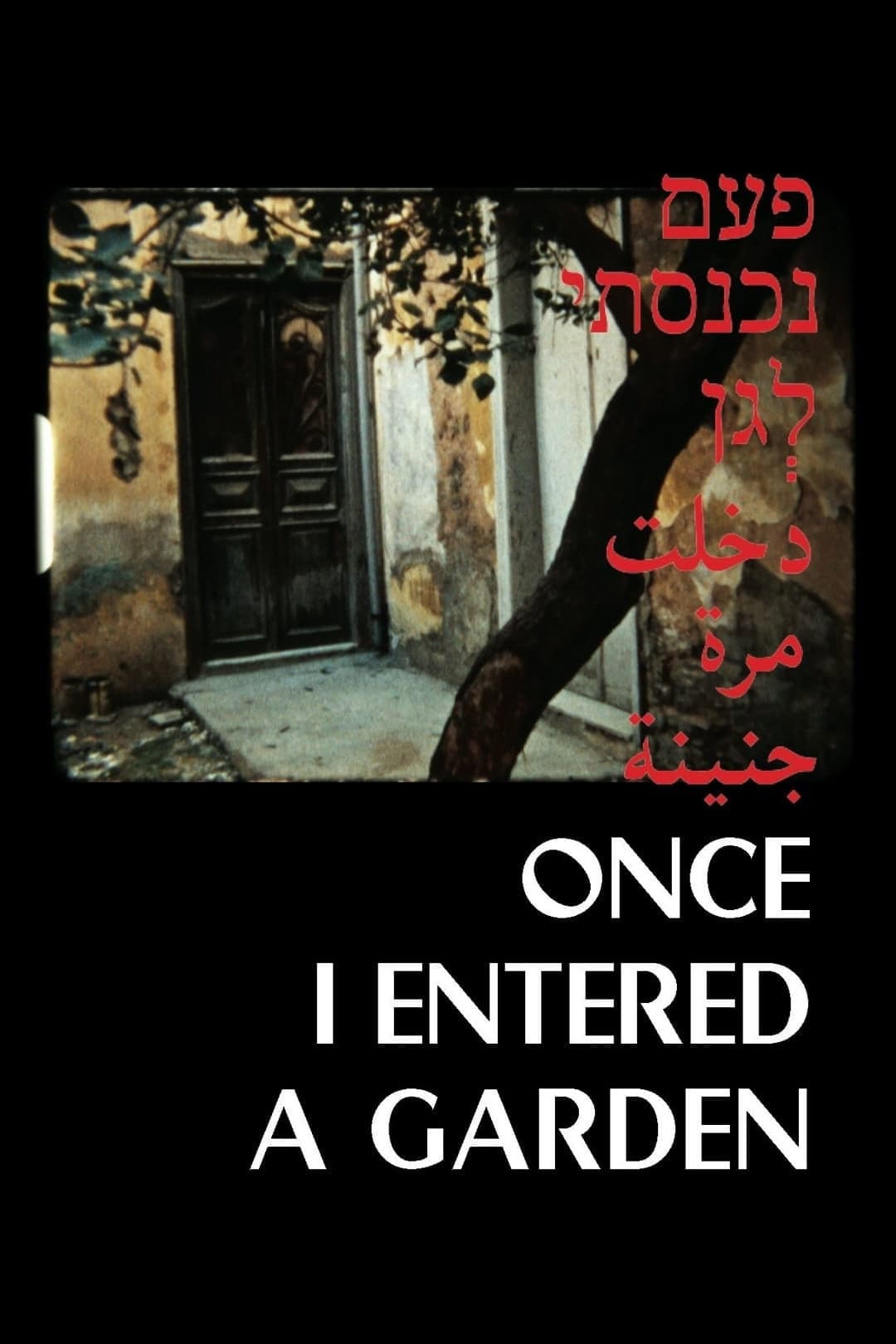 Once I Entered a Garden