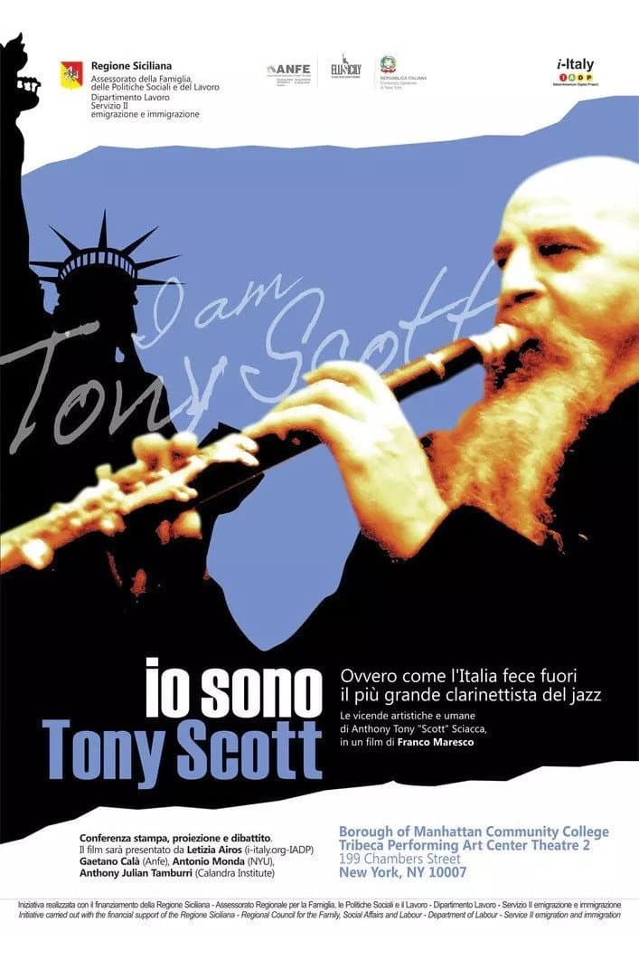 Io sono Tony Scott, ovvero come l'Italia fece fuori il piÃ¹ grande clarinettista del jazz