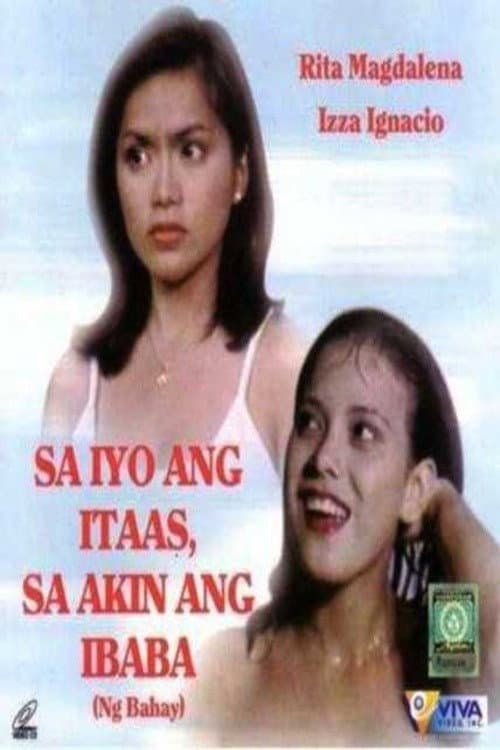 Sa iyo ang itaas, sa akin ang ibaba... ng bahay