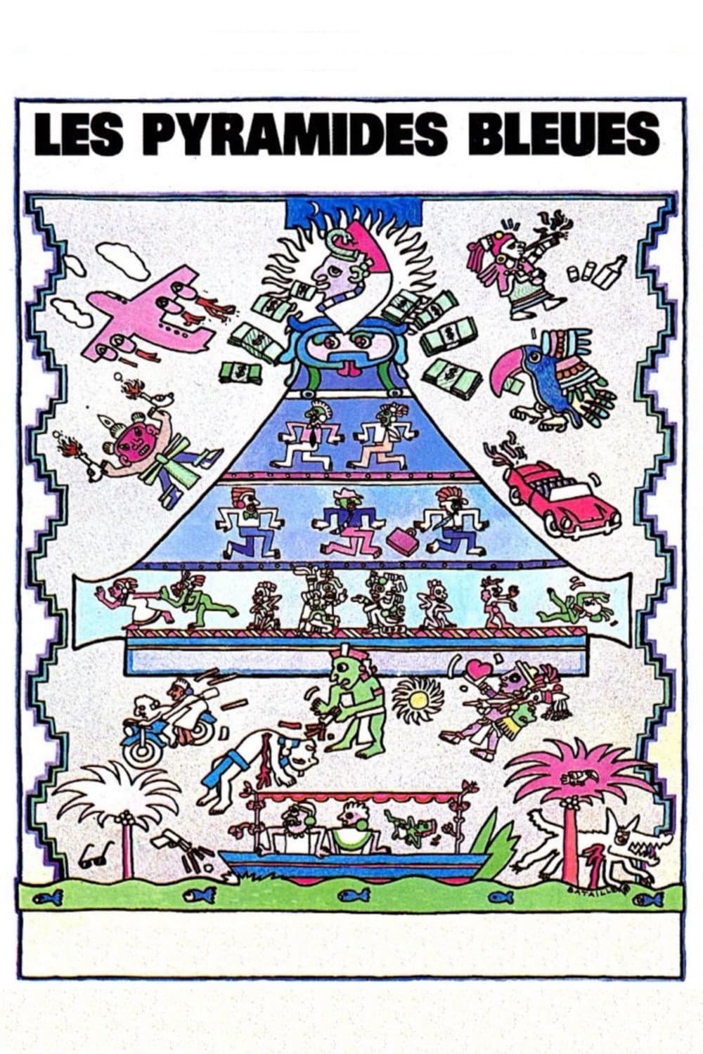 Les pyramides bleues