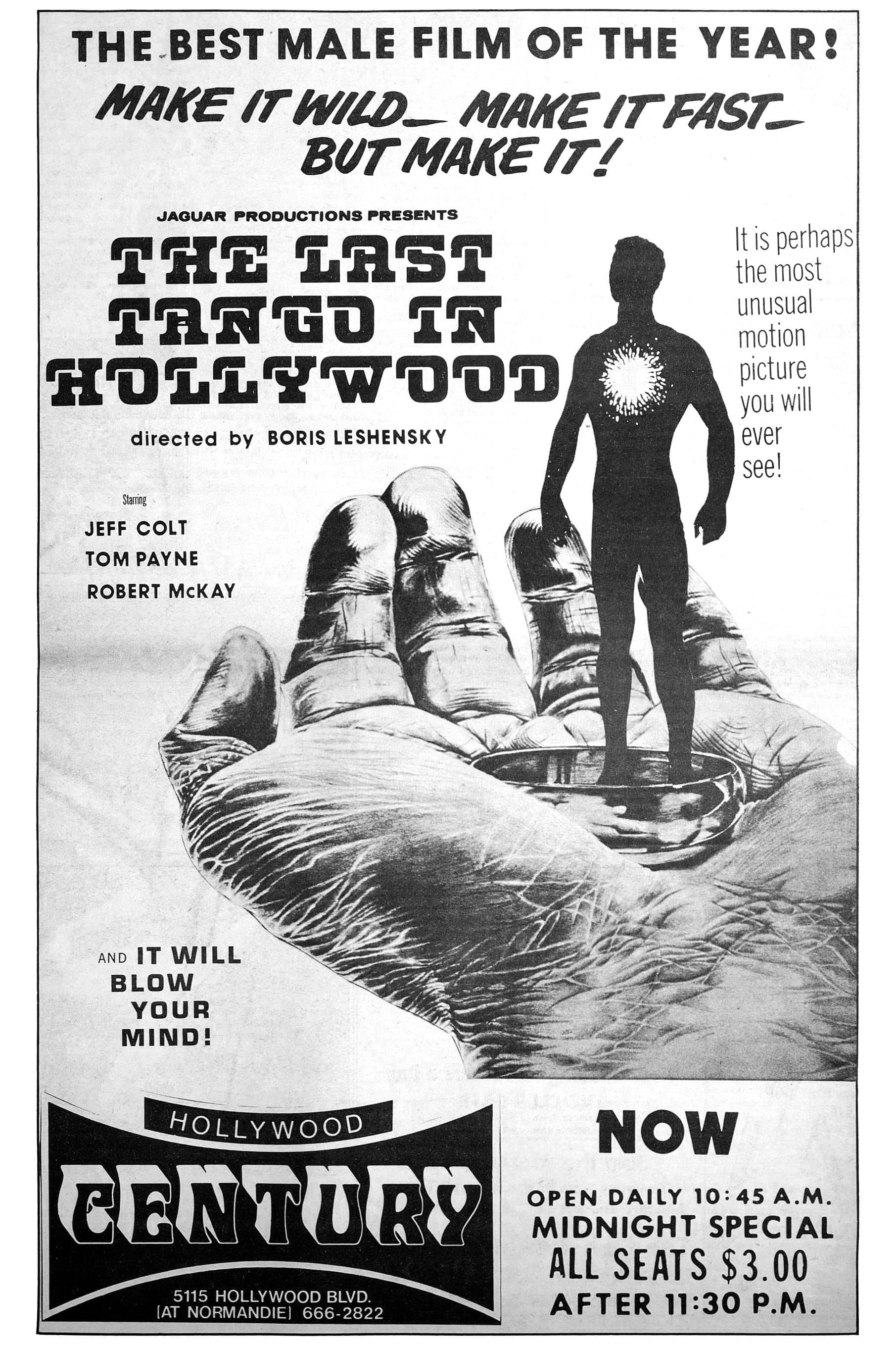 The Last Tango in Hollywood