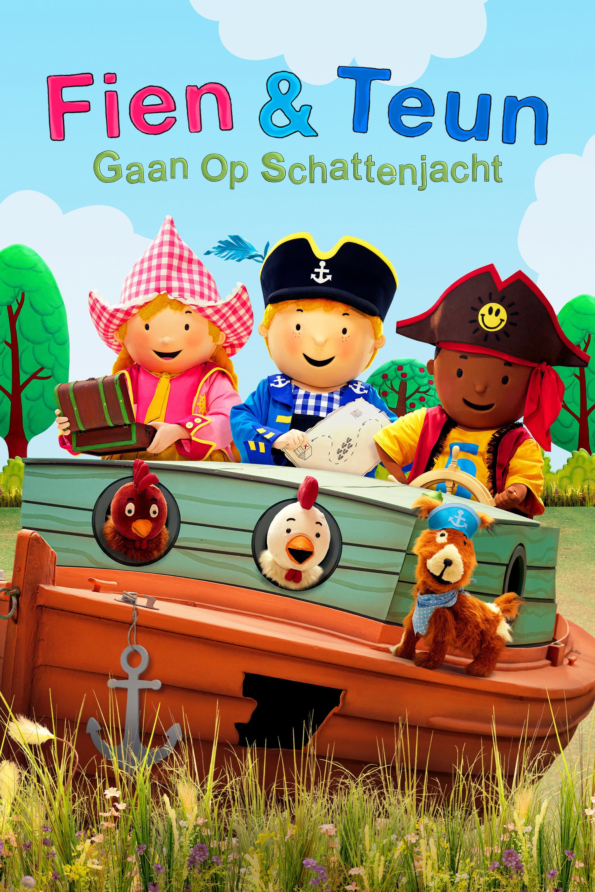 Fien en Teun gaan op schattenjacht