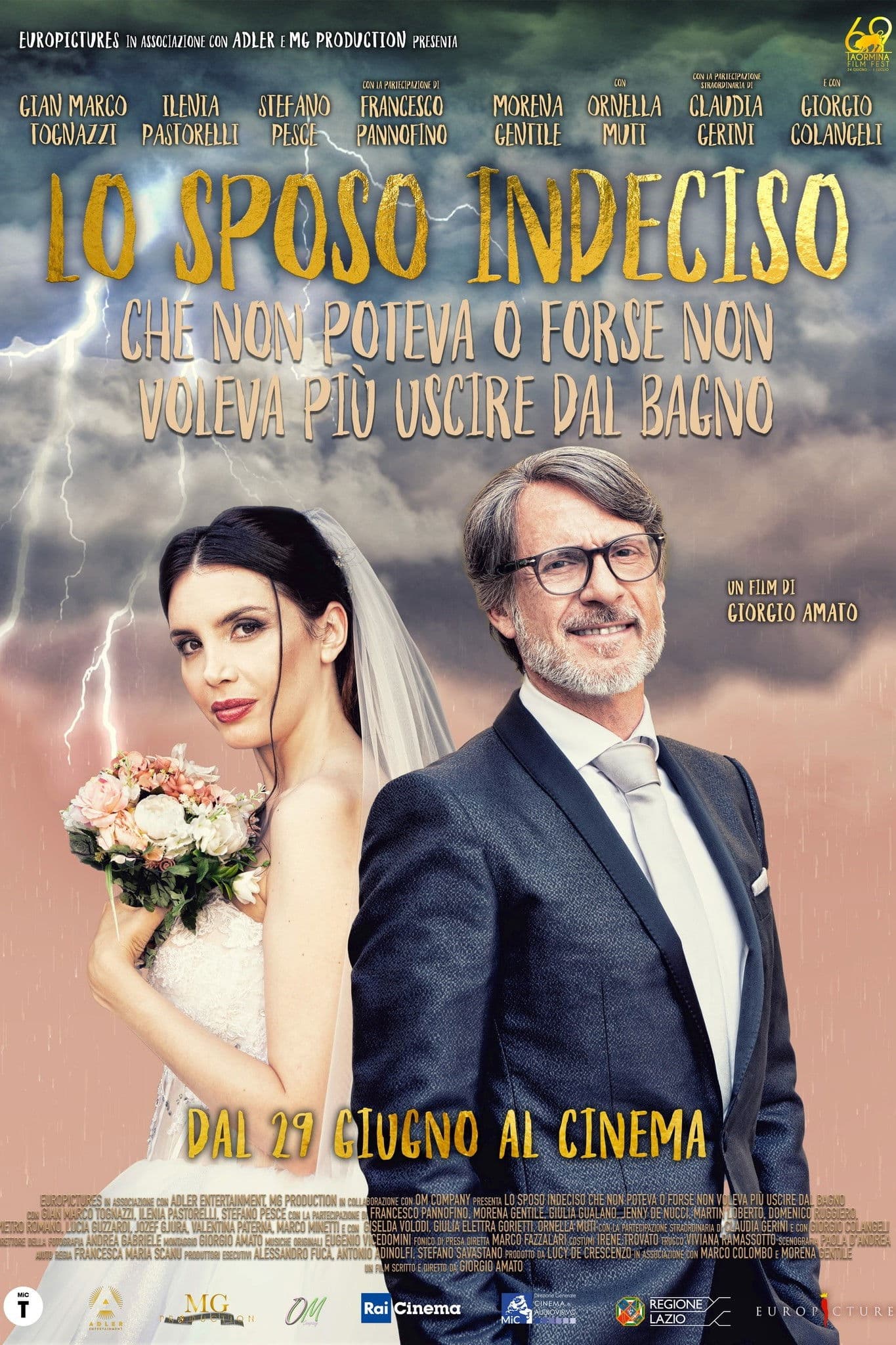 Lo sposo indeciso che non poteva o forse non voleva piÃ¹ uscire dal bagno