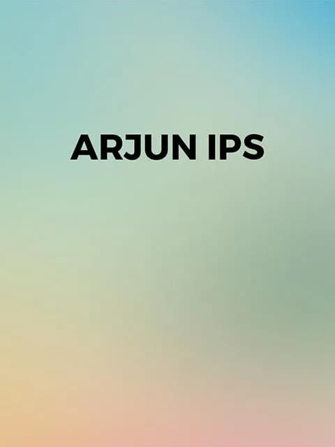 Arjun IPS